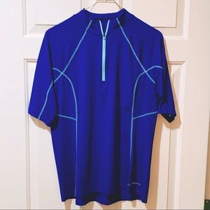 Noble Outfitters Equestrian Performance Schooling Short Sleeve Shirt size XL